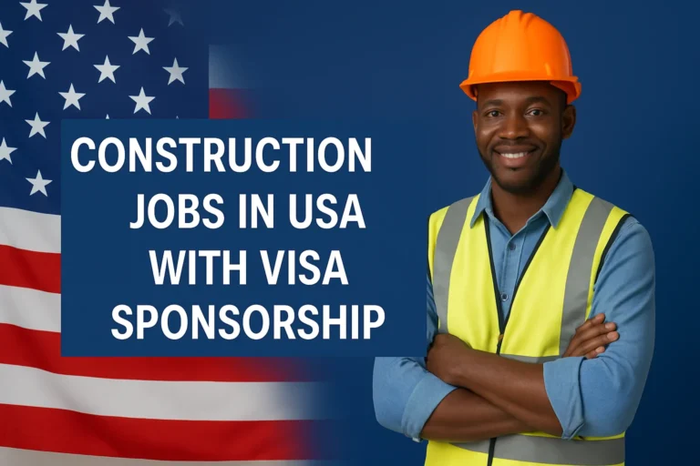 Get Paid $50,000 to Relocate to the USA Through Construction Visa Jobs 2025/2026